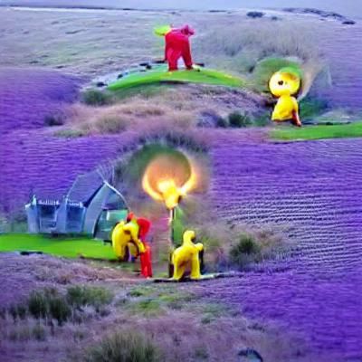 Teletubbies Arson: Unexpected Dark Humor