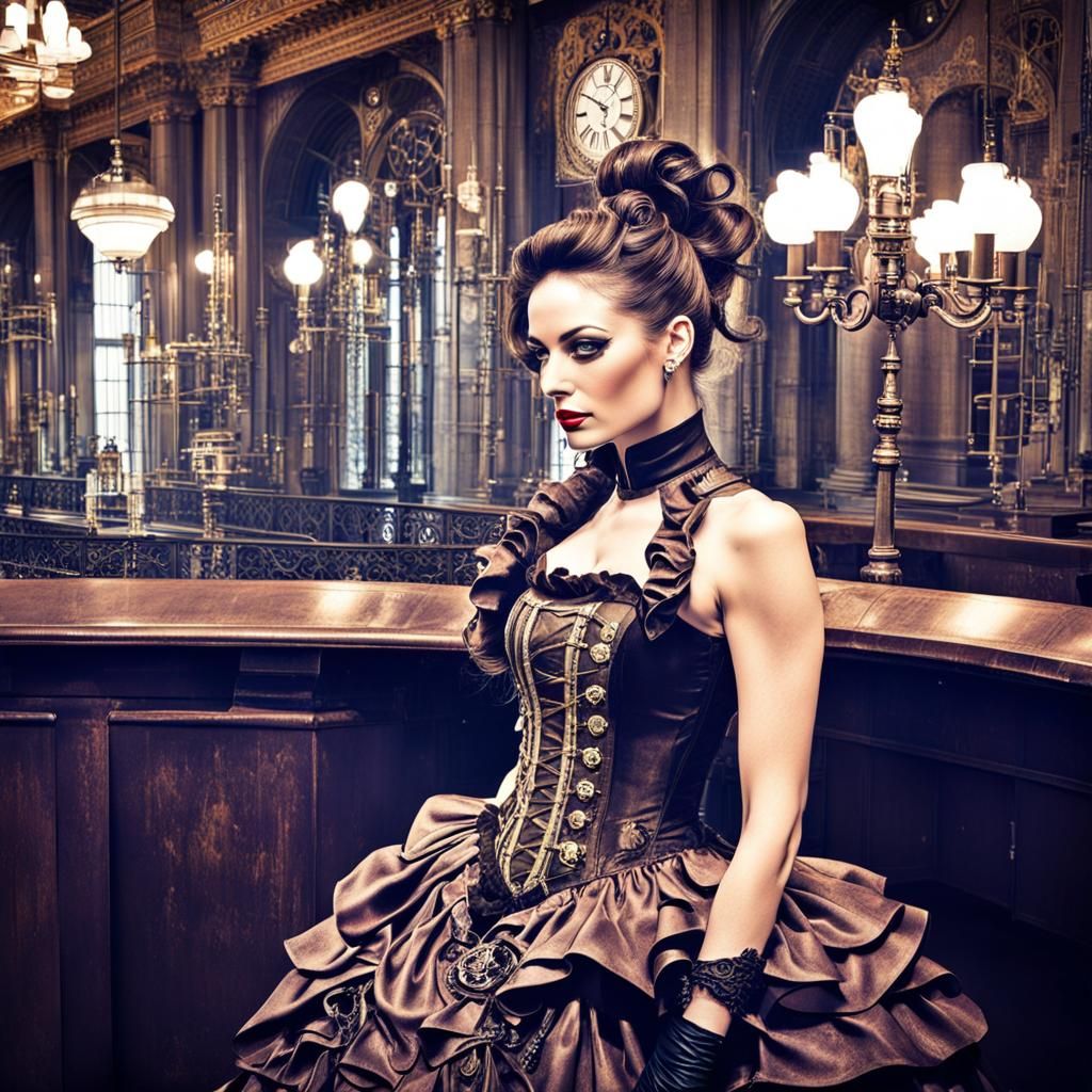 Steampunk palace