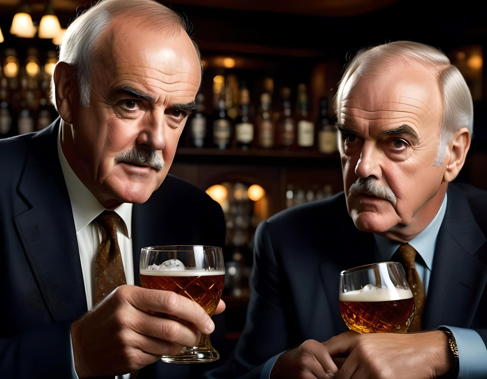 Scotch Break: A Portrait in a Pub