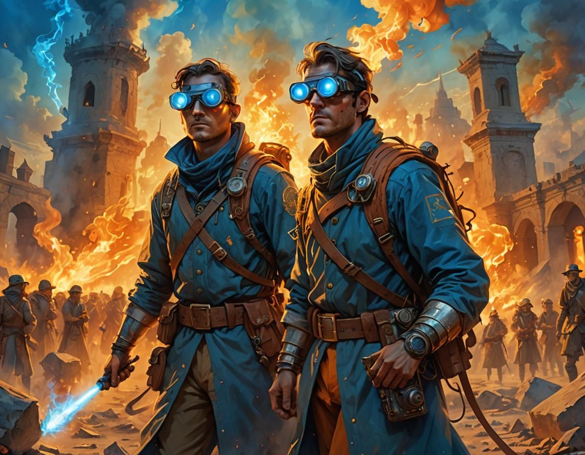 Time Traveler Guides Tourists Through Ancient Battlefield