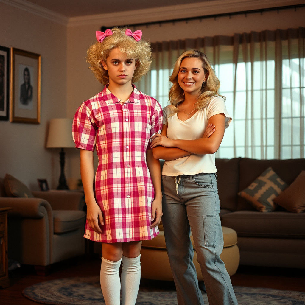 Emotional Portrait of a Young Man in Dress