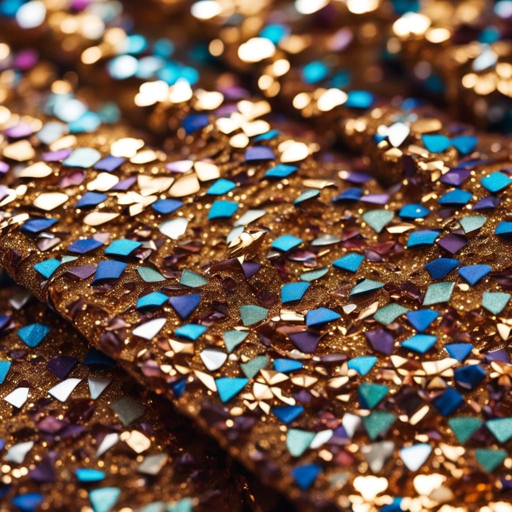 Sequins Close-Up