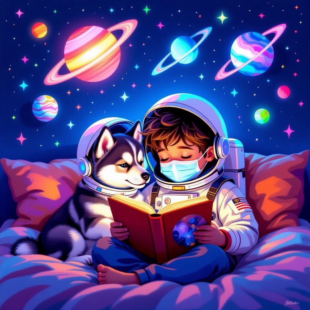 Me & my 1st officer's journey through Space