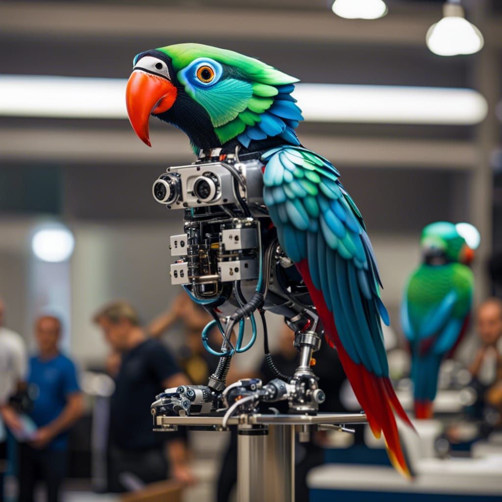 Mechanical Parrot: A Robotic Avian Wonder