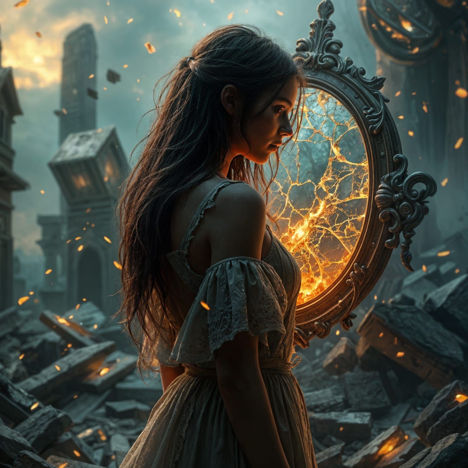 Emotional Journey: Detailed Matte Painting in Unreal Engine