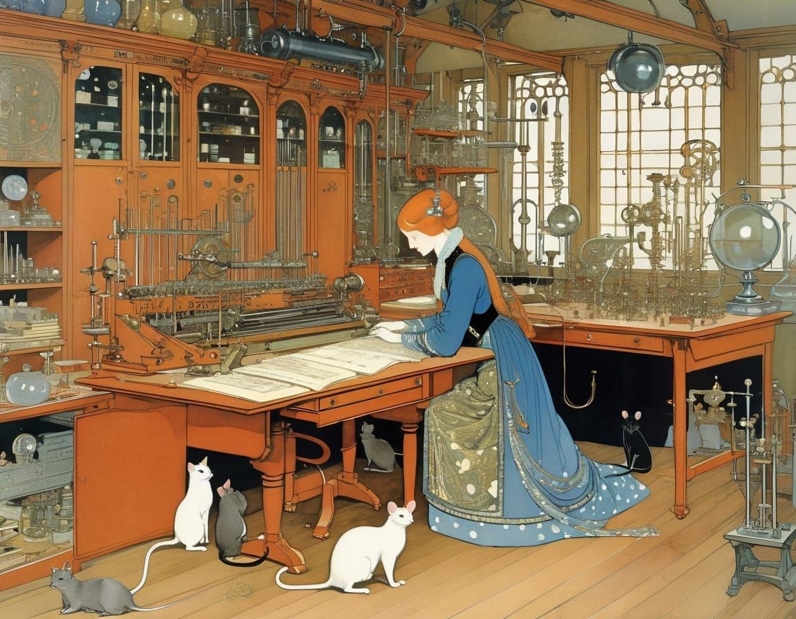 Steampunk Inventress Creates Whimsical Mechanical Feline