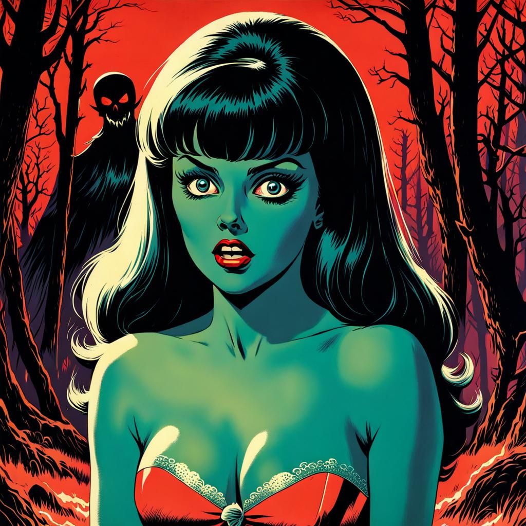 Epic Horror Comic Art from the 1960s