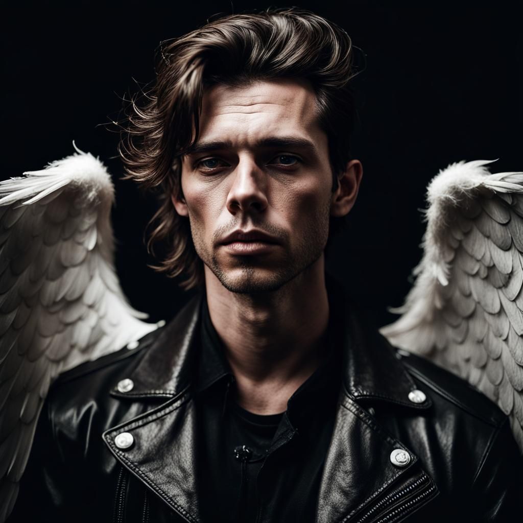 Brown hair male Angel