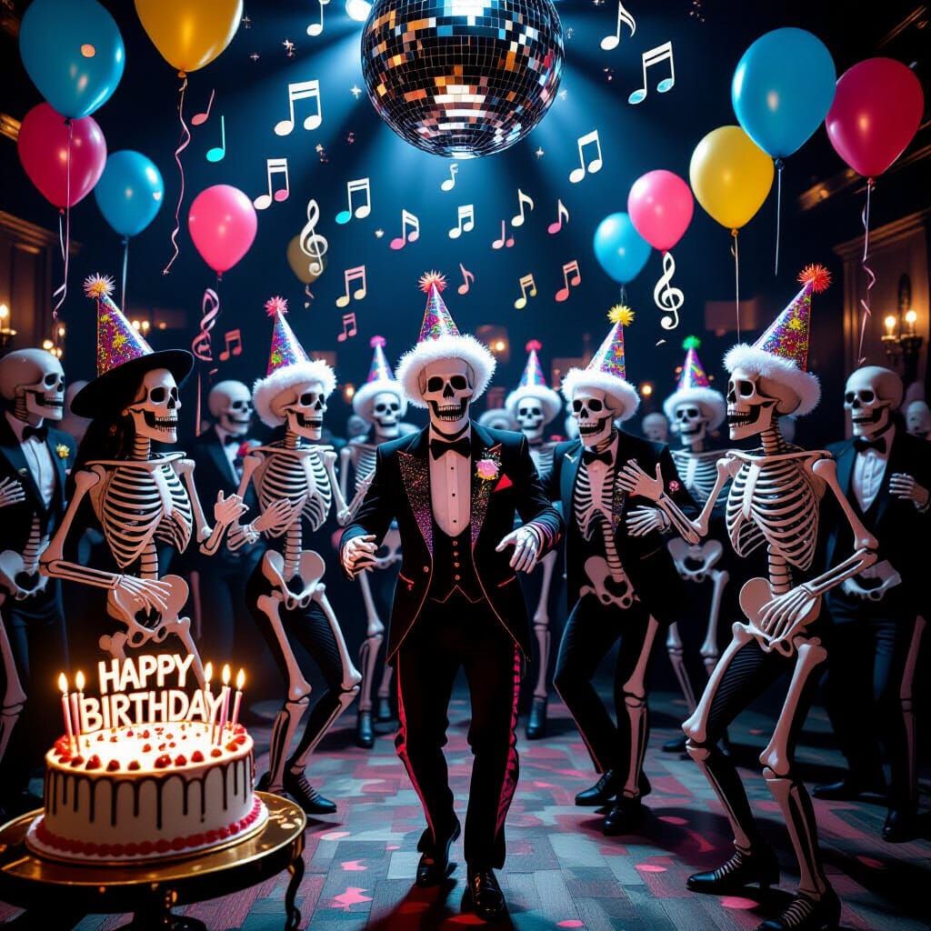 "For he's a jolly good fellow" 🎵🎶