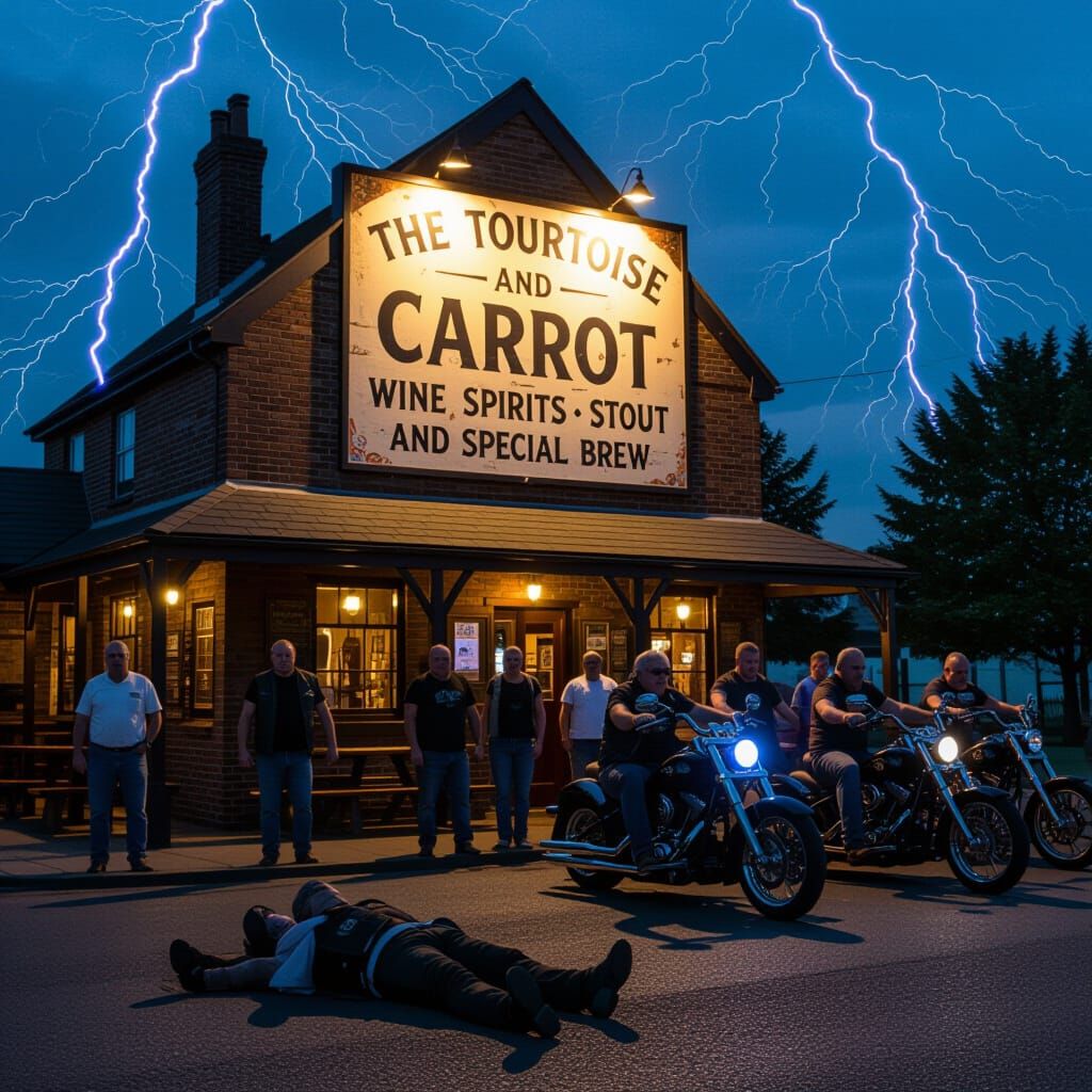 The Tortoise and Carrot Pub in Chaos