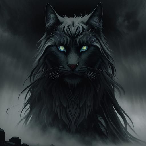 Menacing Yule Cat of Icelandic Folklore