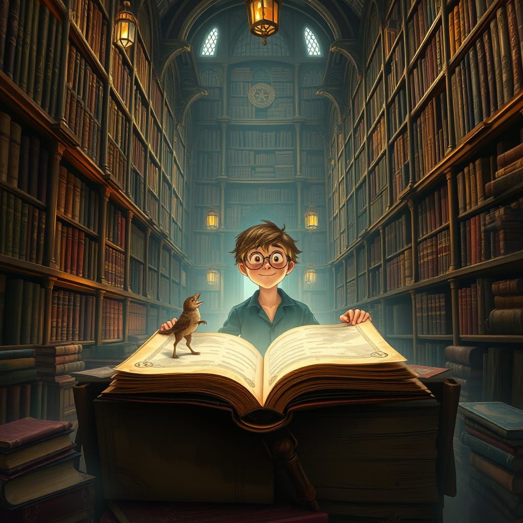 Majestic Library Gateway to Fantastica