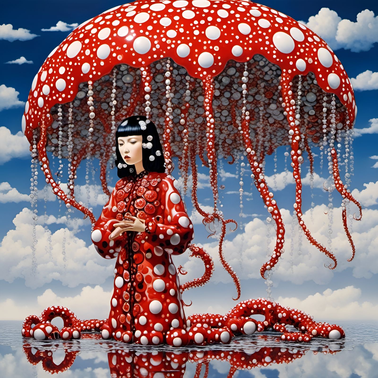 Octopus cloud umbrella