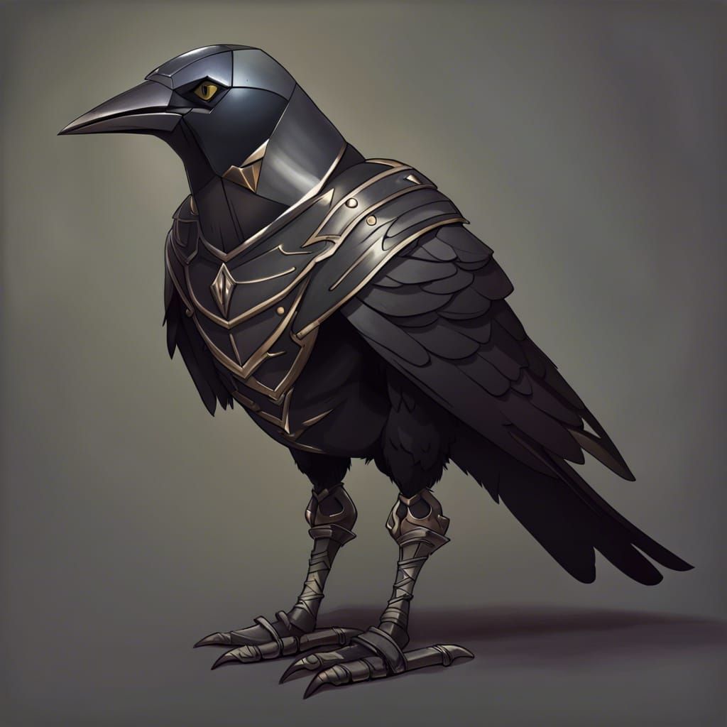 Armored Crow Concept Art