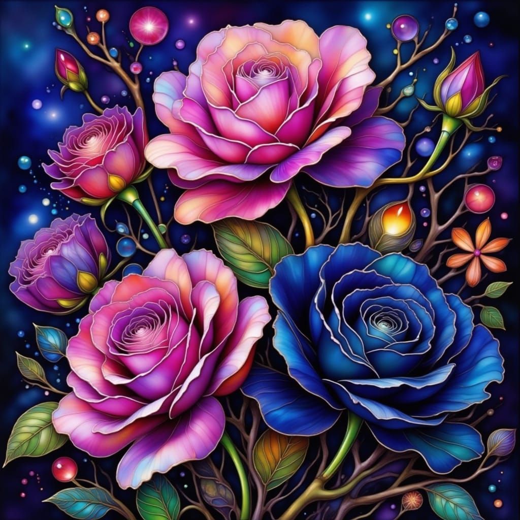 Ethereal Rose Cosmos