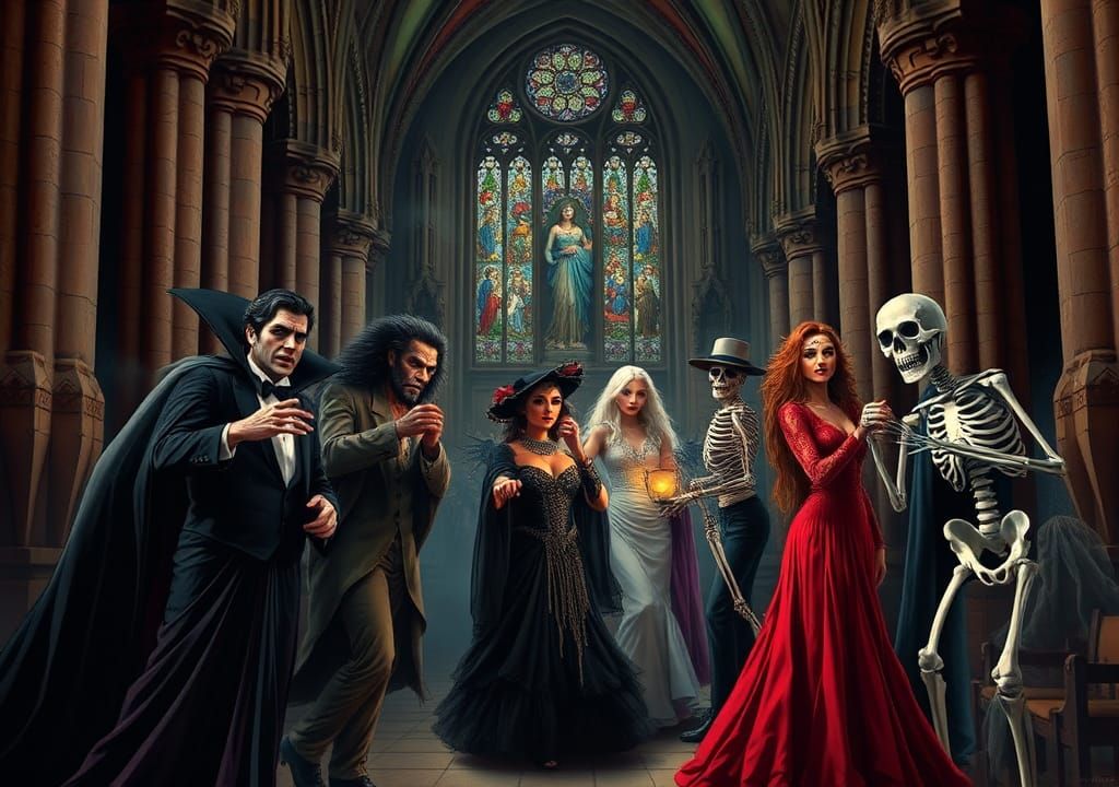 Classic Monsters' Gothic Ball: Haunted Dance Party