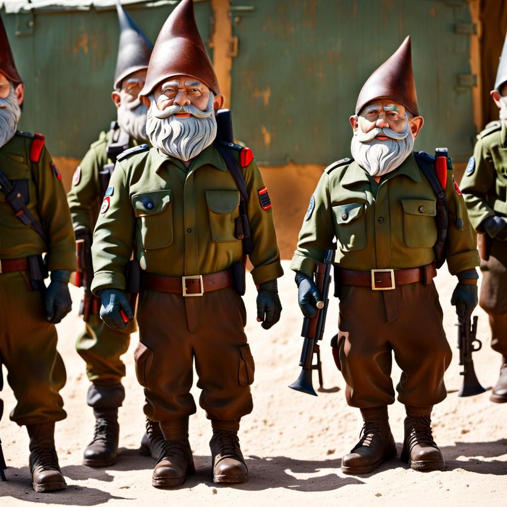 Gnomes Join the Israeli Defense Force