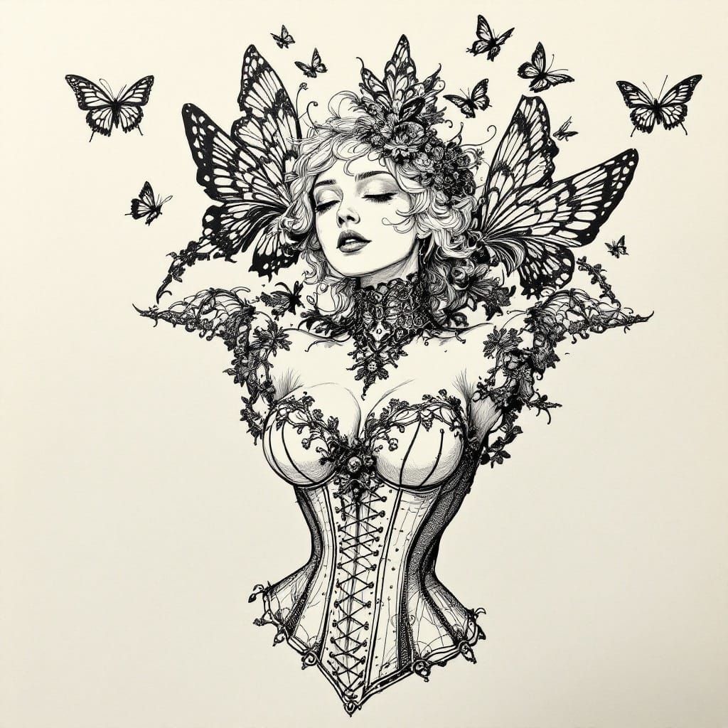 Steampunk Corset Transformation