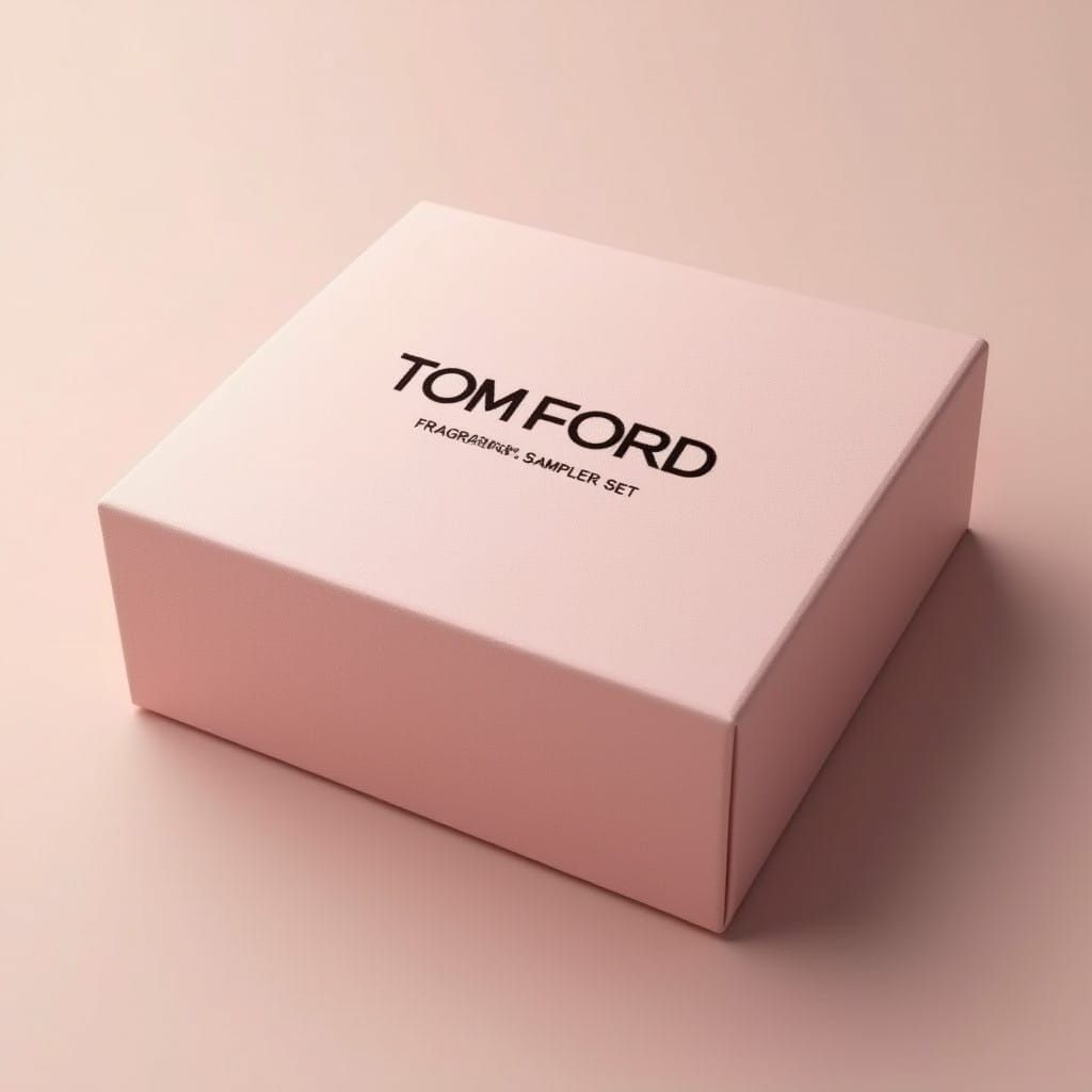 Luxurious Blush Pink Packaging in Sophisticated Minimalist S...