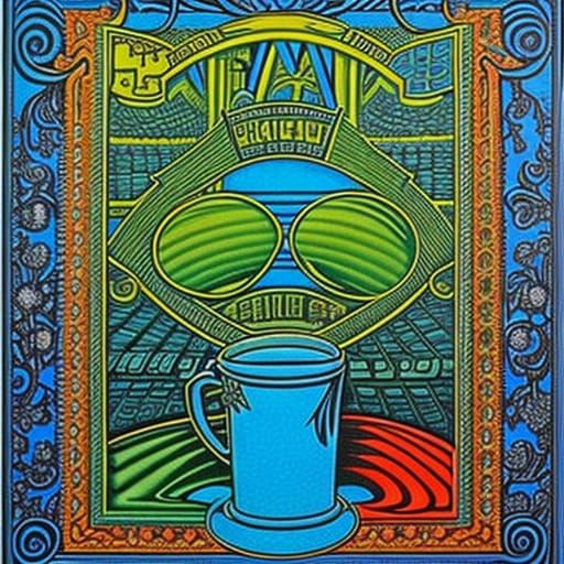 Big Girl in Robert Crumb Style