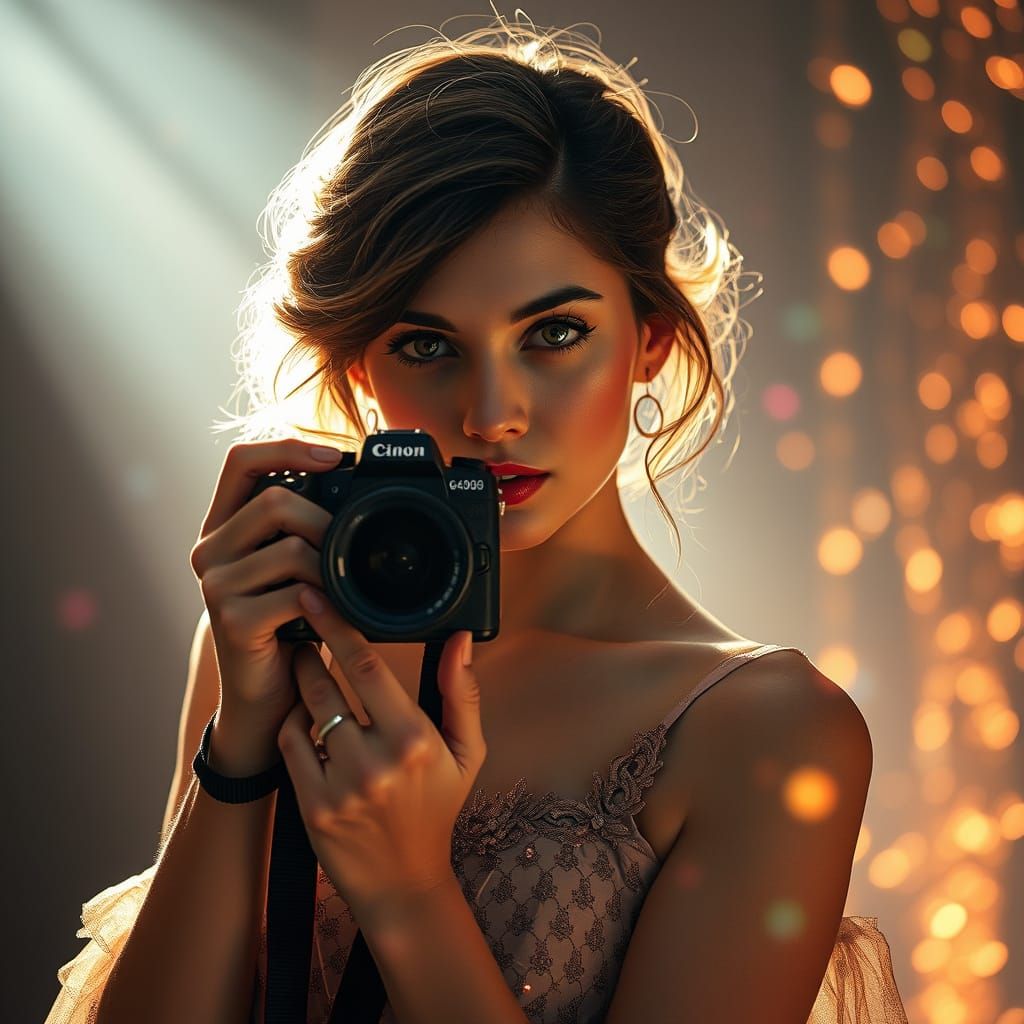 Vintage Meets Modern: Fashion in Digital Light