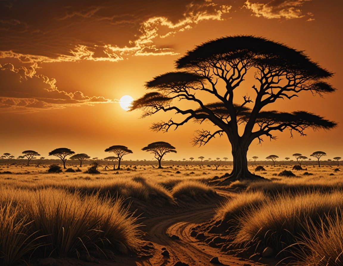 Africa at Sunset