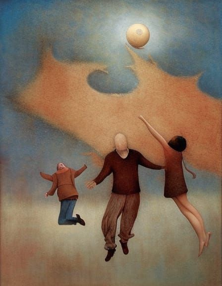 Jump so high to touch the sky