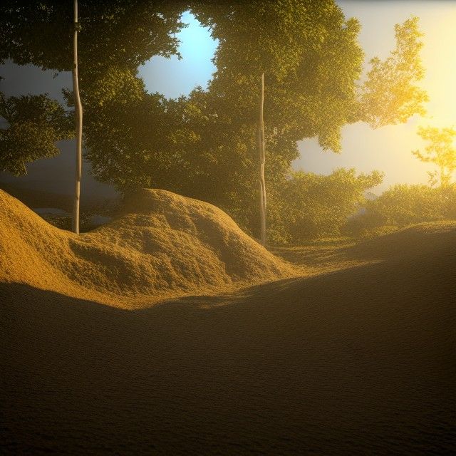 Hyperrealistic Landscape of Lost Time in 4K