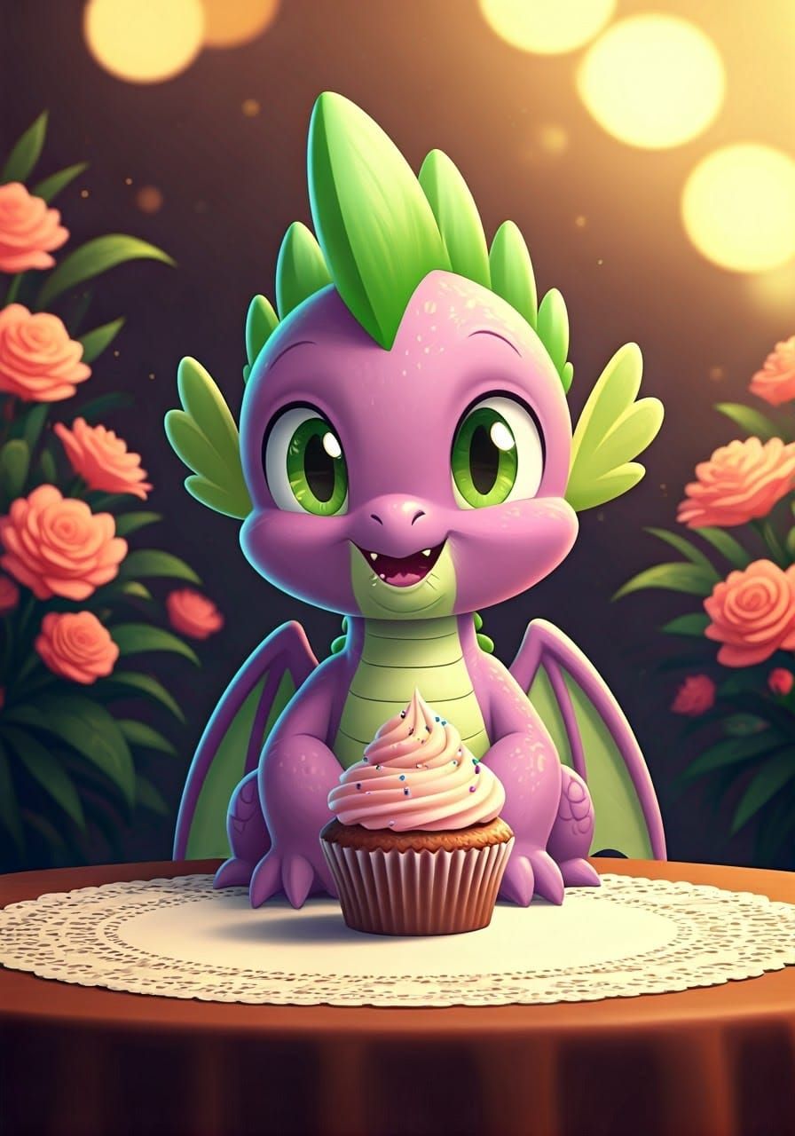Dragon's Delight: A Whimsical Cupcake Feast
