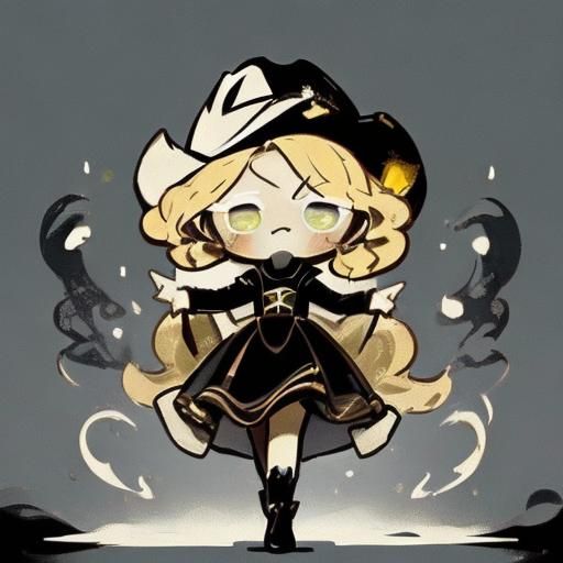 Fierce Cookie Cowboy with Frosting Mane