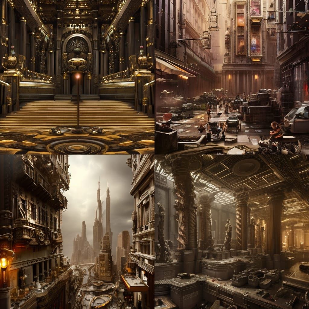 Epic Cinematic Digital Painting of Dax