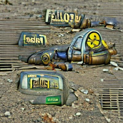 Desolate Post-Apocalyptic Landscape