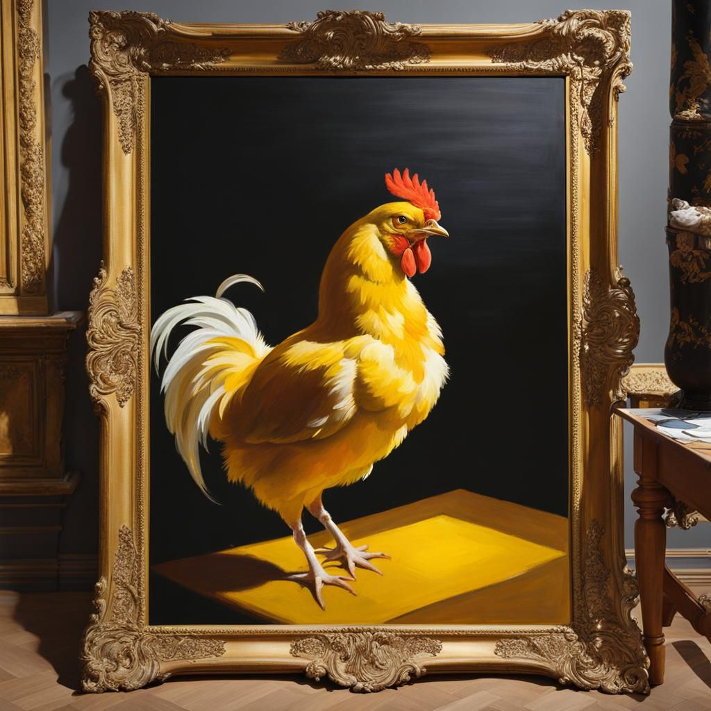 Chicken by Nicolas Poussin?
