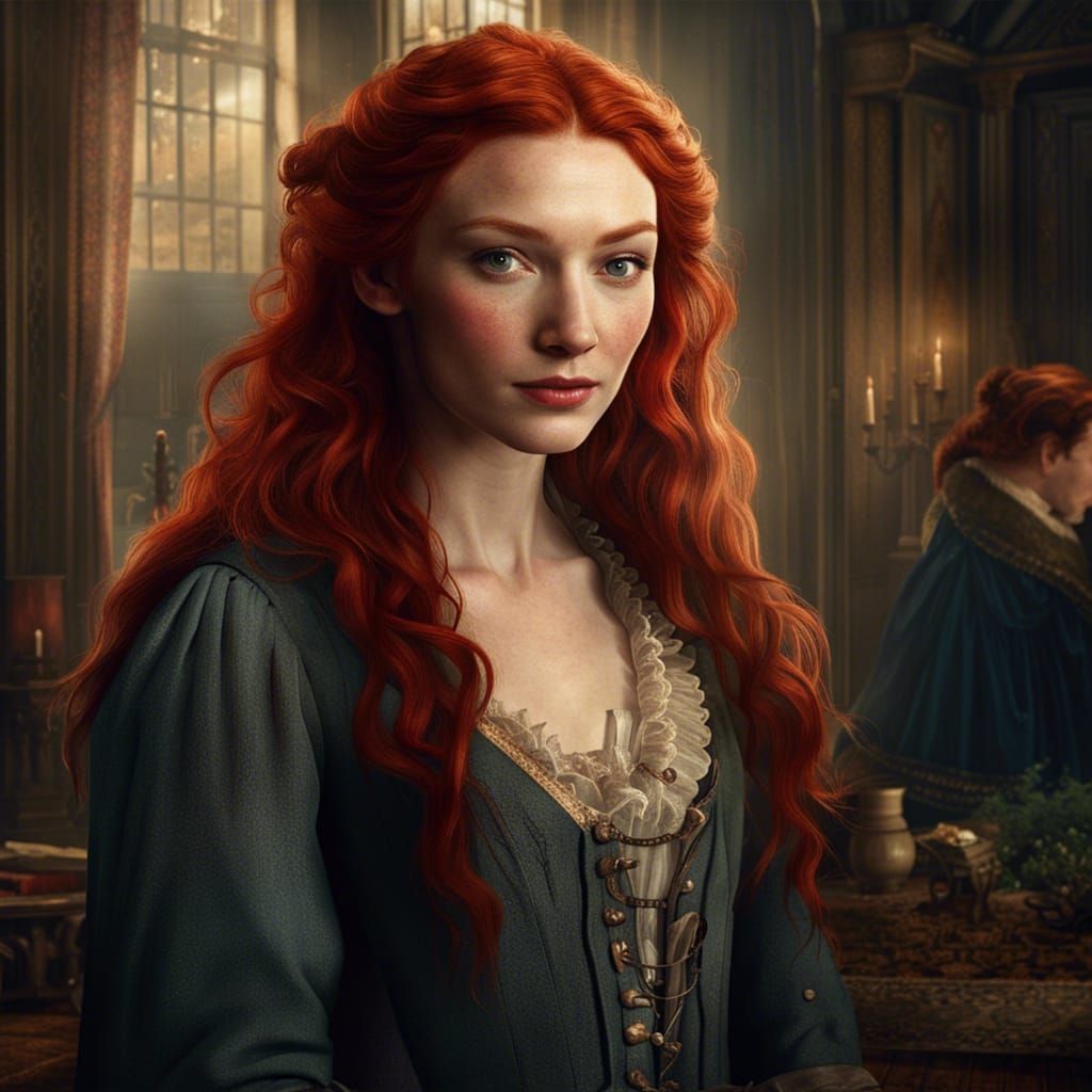 Eleanor Tomlinson as 18th Century Innkeeper's Daughter