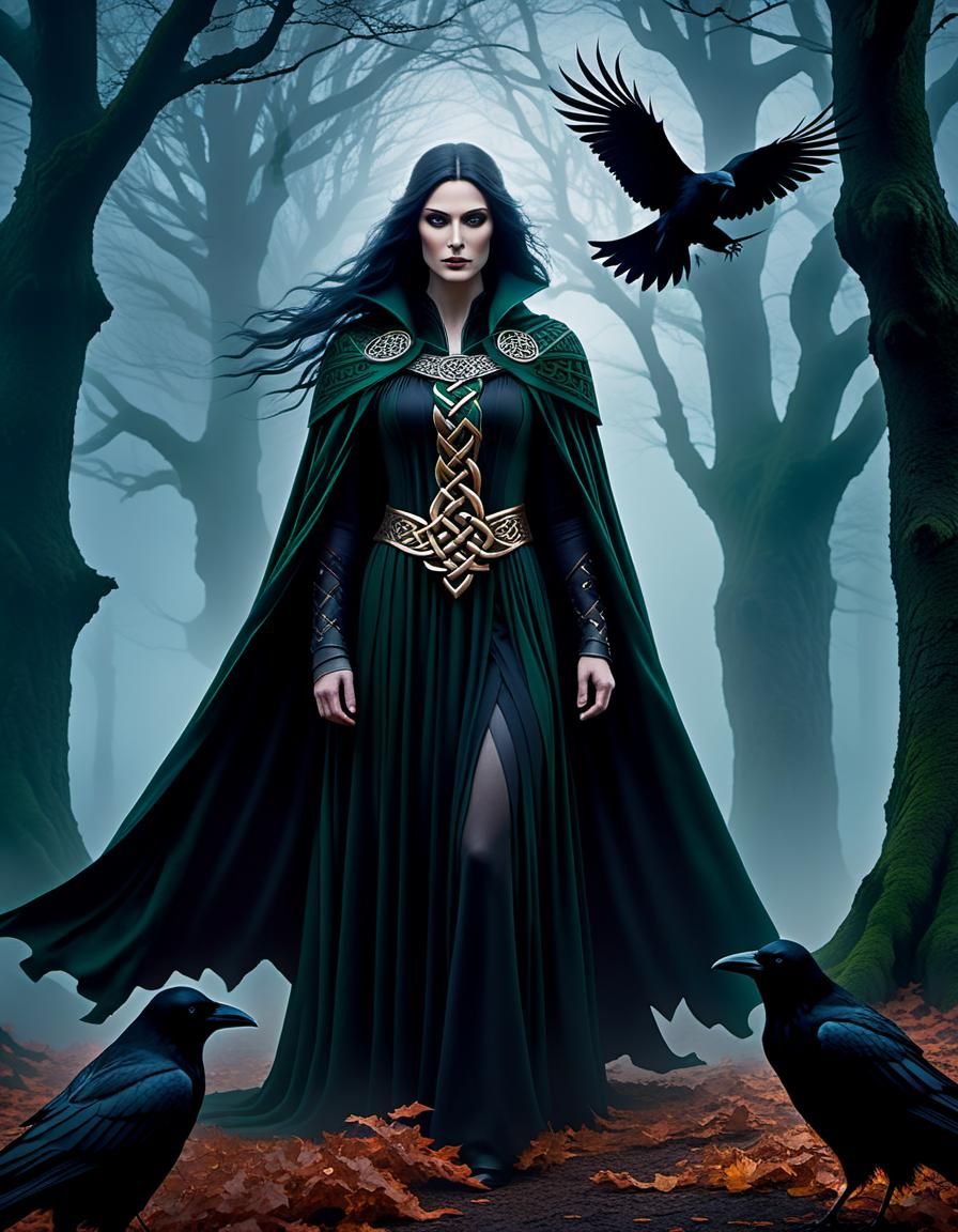 Morrigan: Celtic Goddess of War and Fate