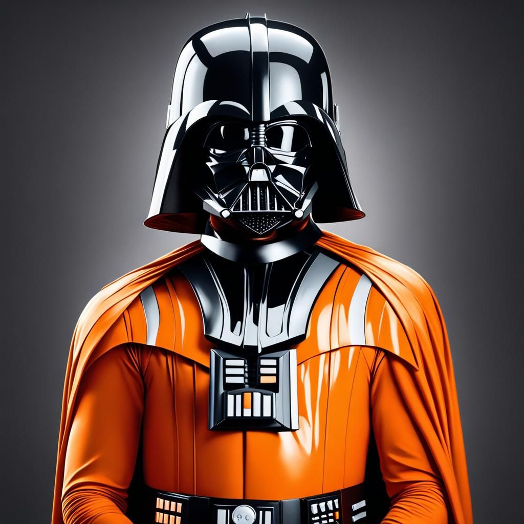 Darth Vader Dons Tennessee Volunteers Orange Suit