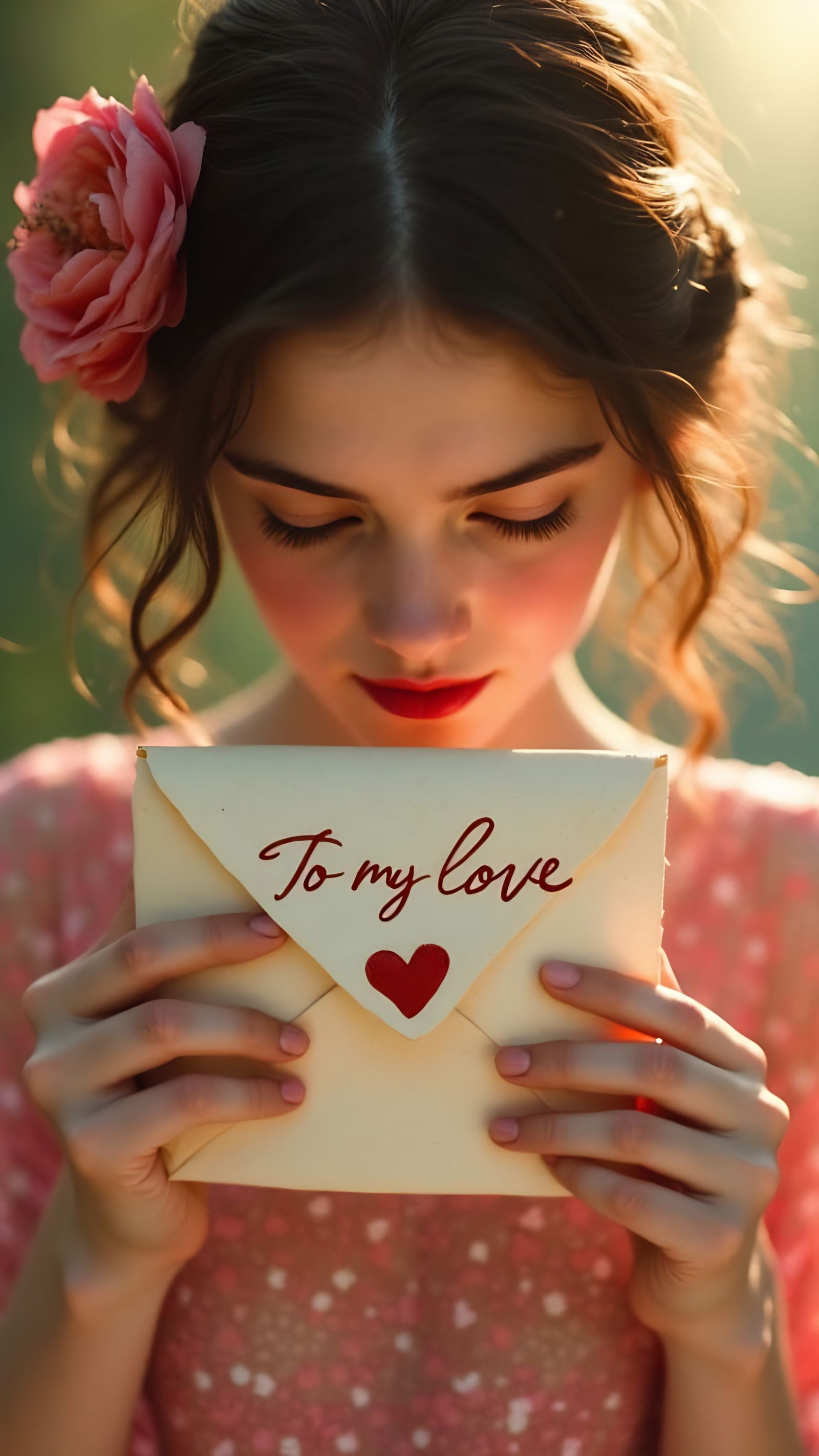 Tender Moment of Love and Anticipation