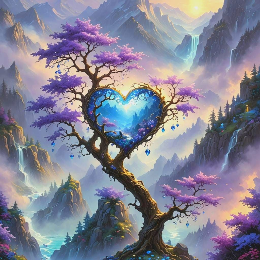 Mein Herz ist blau, ich bin alle Berge und Wasser der Welt, ich bin die große Gebärerin, zu Keltenzeiten hieß ich Artio,...