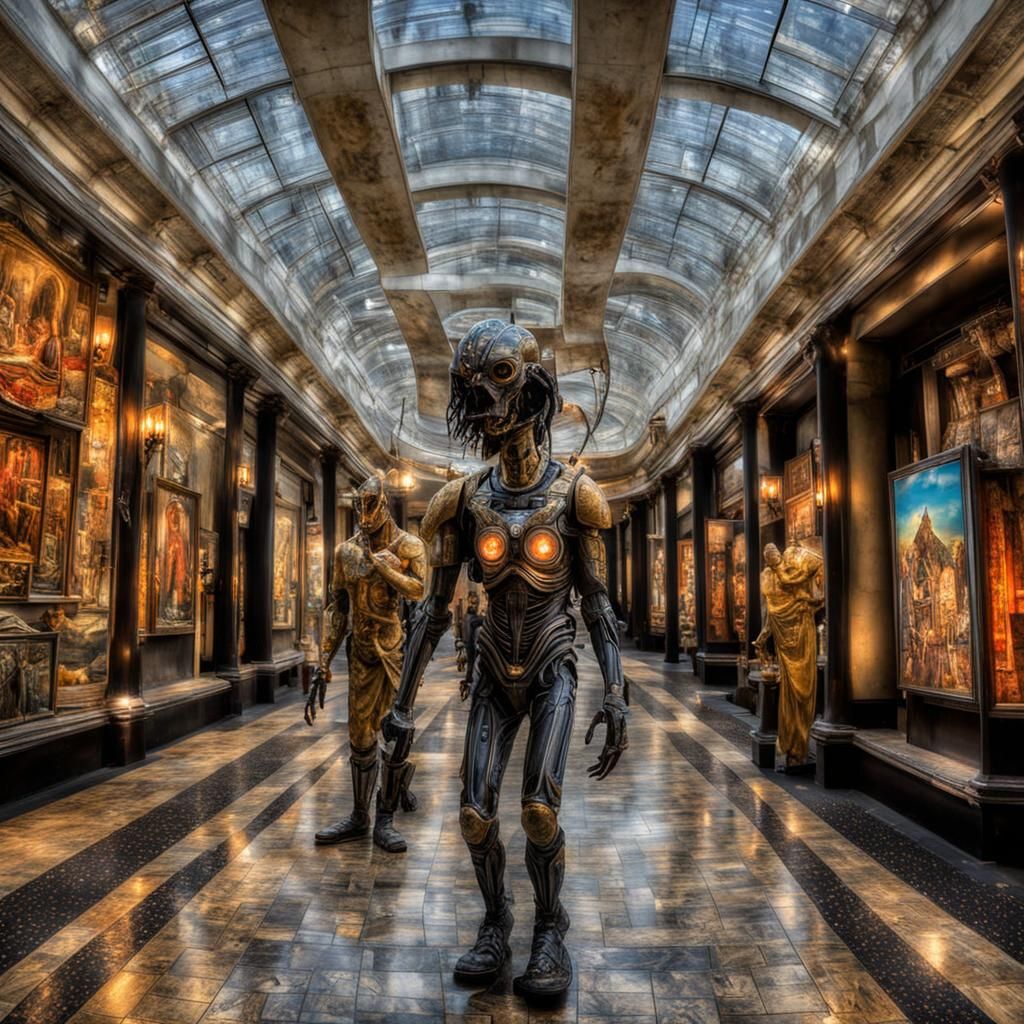 Photorealistic Aliens in Exotic Fashion