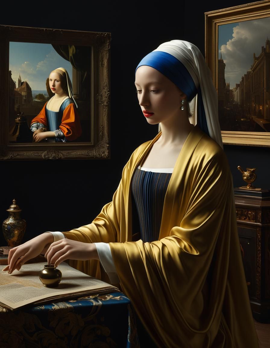 Surpassing Strange Portraits in Detailed Matte Painting