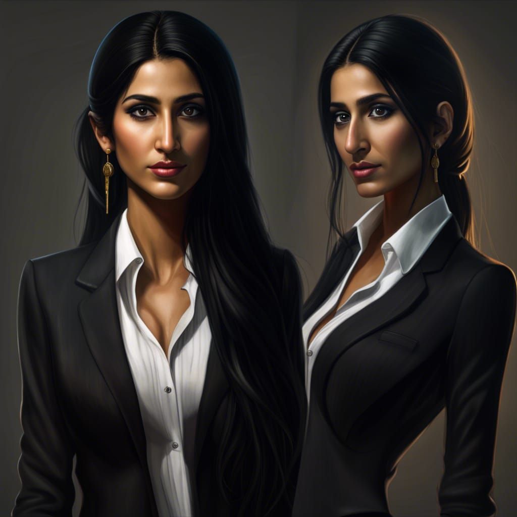 Beautiful Punjabi Woman in Office, Professional Photo