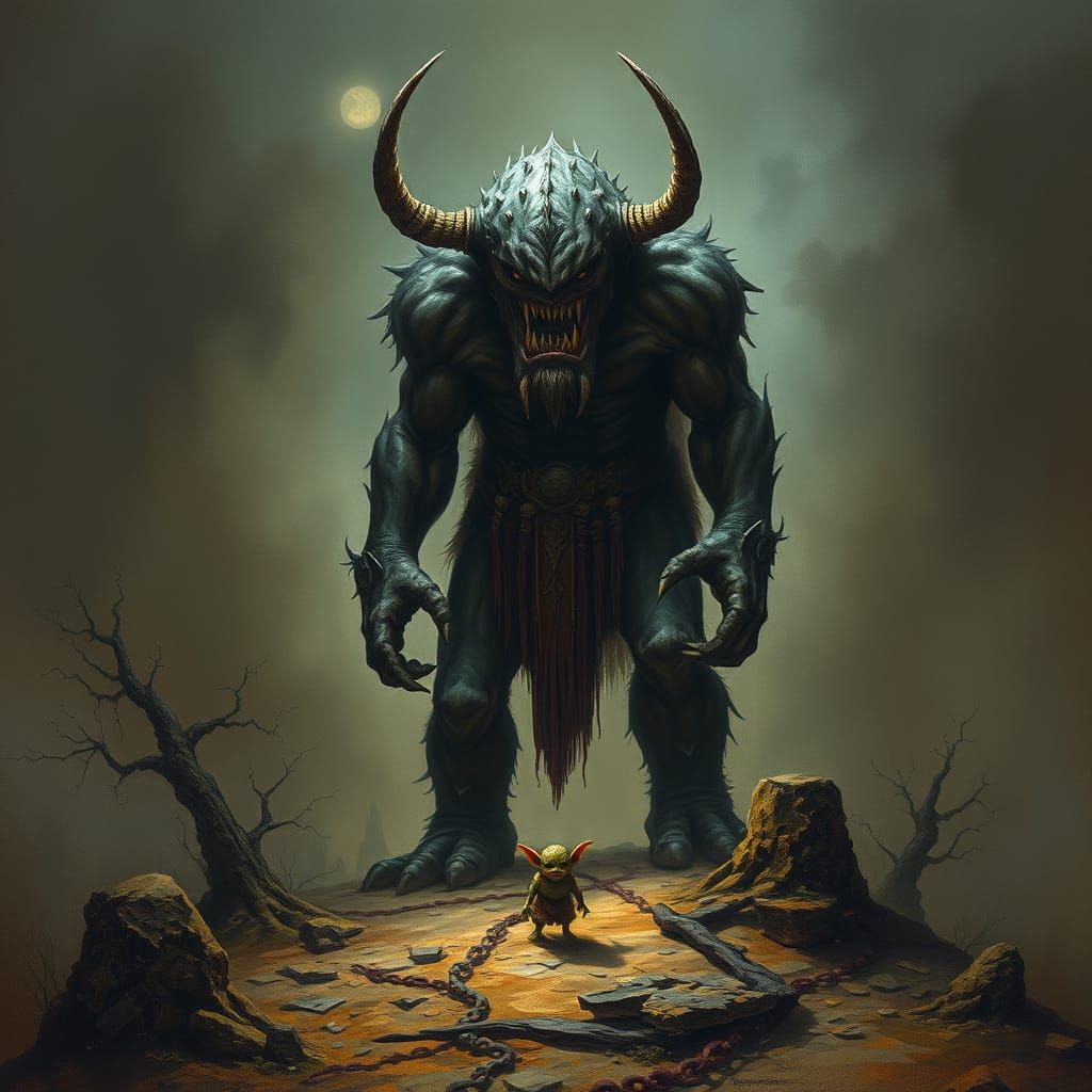 What's a goon to a goblin?