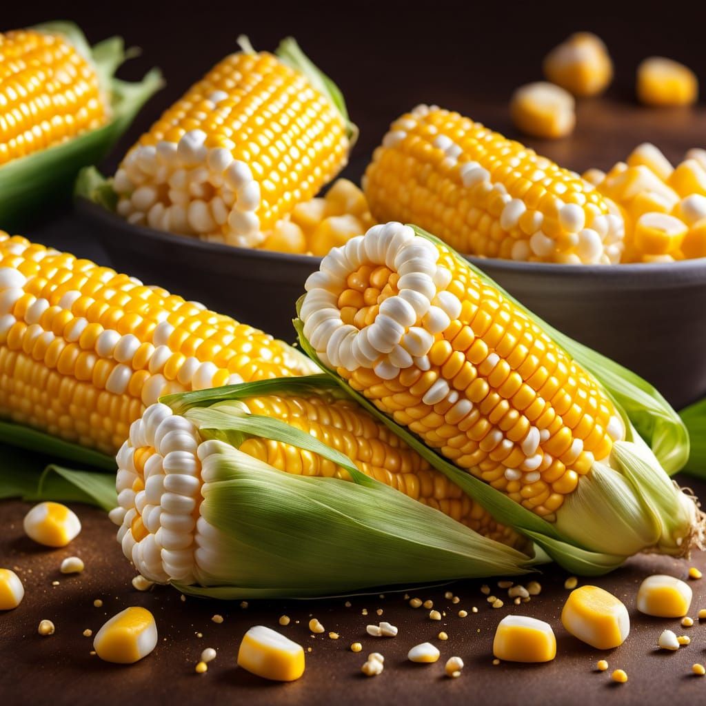 Poppin' Corn on the Cobs in the Microwave