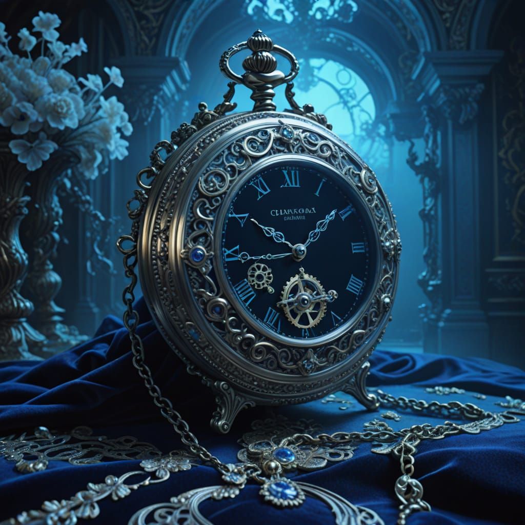 Misty micro opulence clock pocket priceless