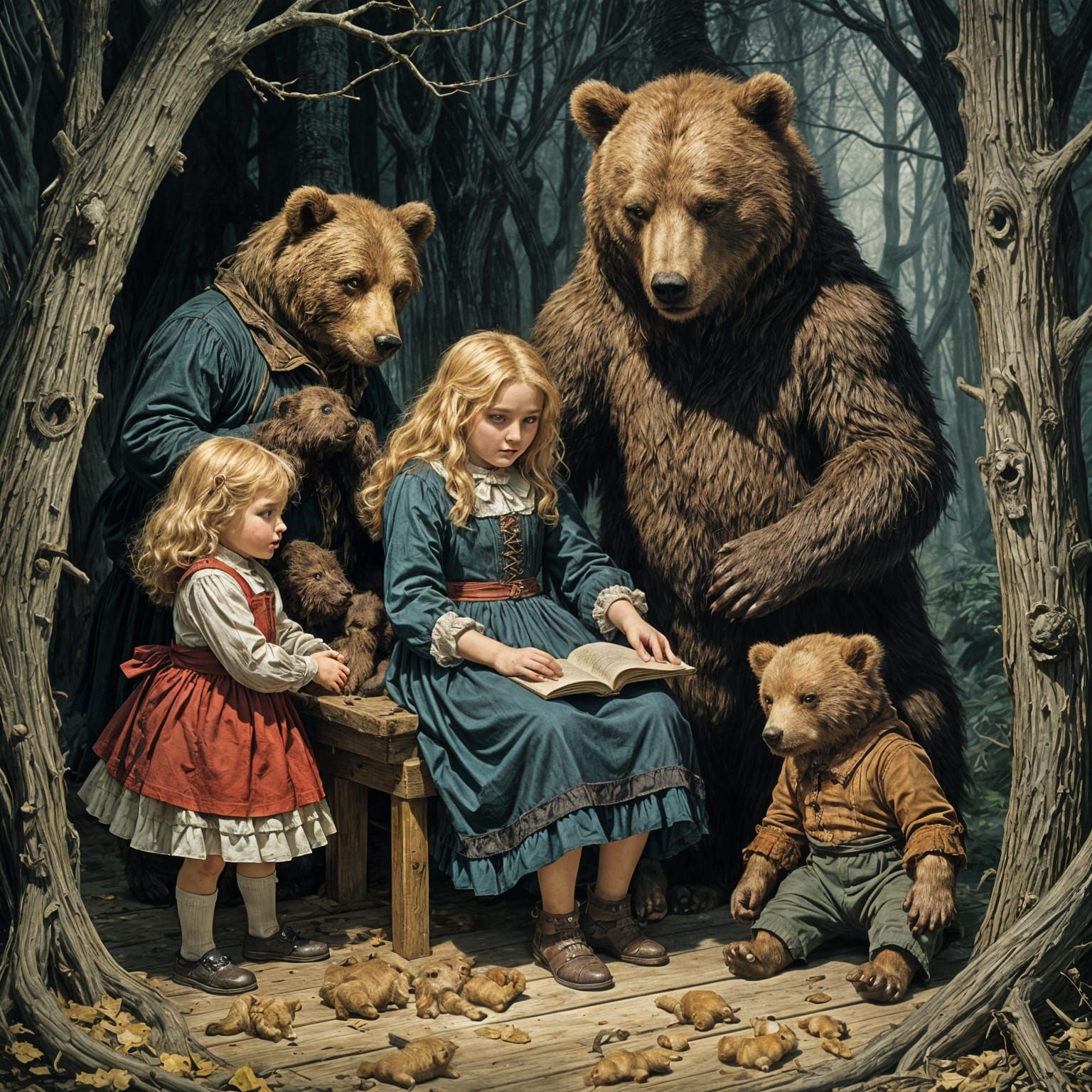 Horror Goldilocks and the Three Bears
