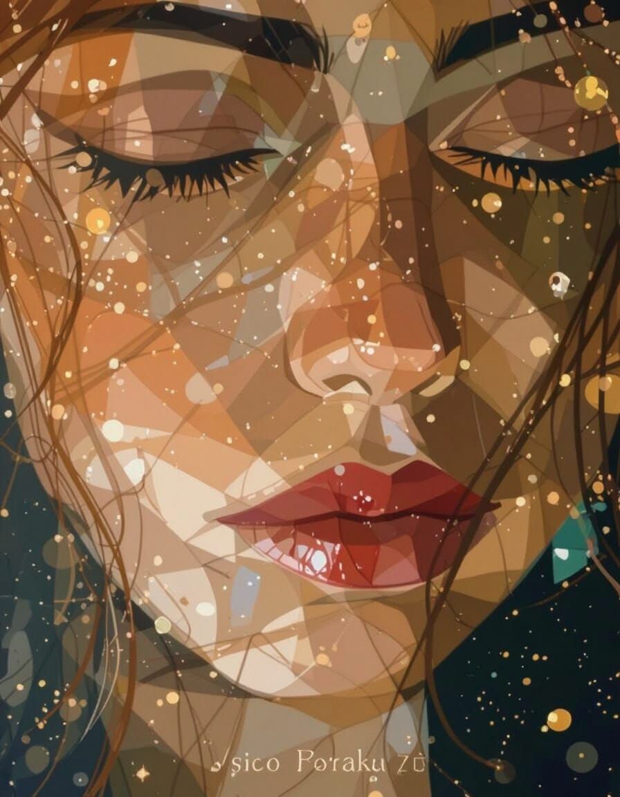 Siobhan in Quiet Reflection: Tranquil Realism