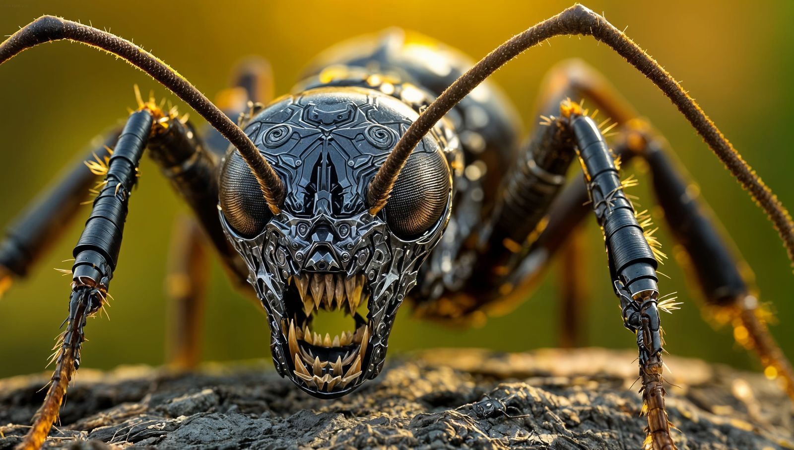 Cybrid Ant Readies for Battle