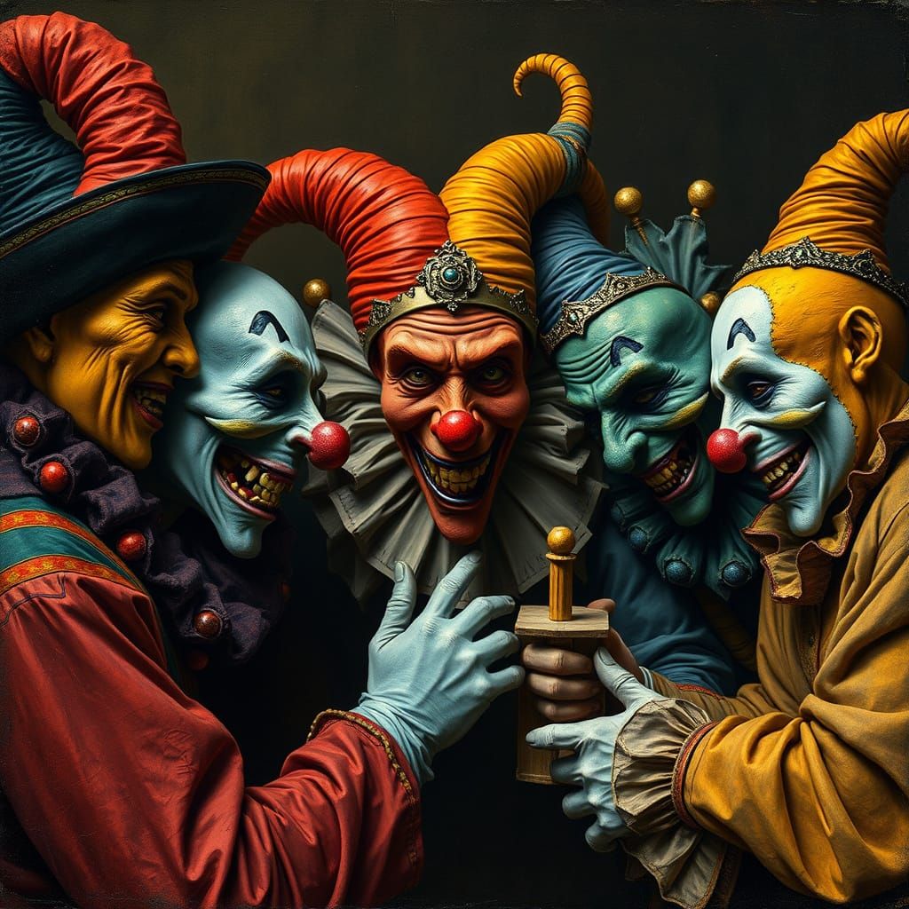 Medieval Jesters in Mirthful Mayhem