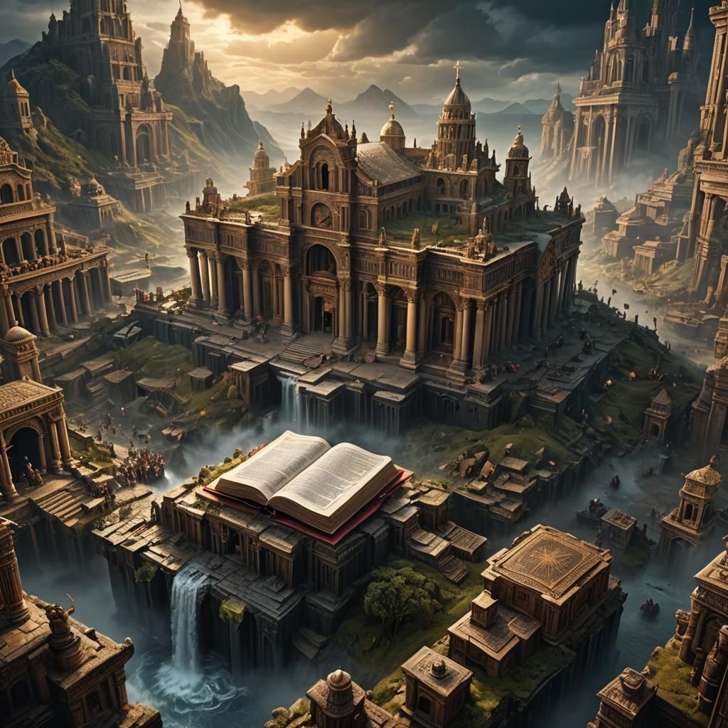 Pop Up Bible: Epic Digital Matte Painting