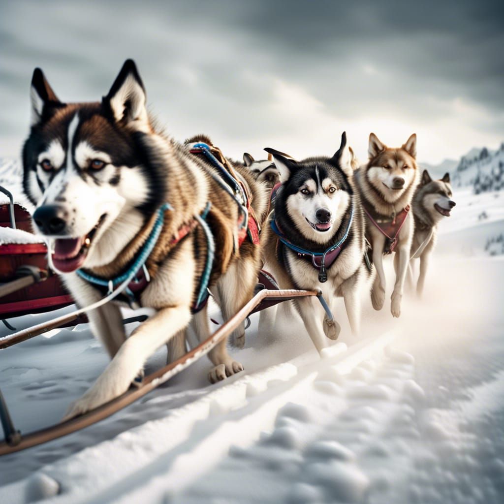 Sled Dog Team